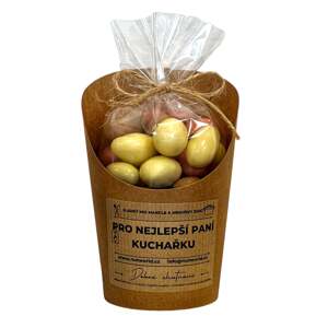 Mandle a meruňky v čokoládě v celofánku a kelímku 200g - PRO PANÍ KUCHAŘKU