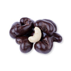 Kešu ořechy v hořké čokoládě Množství:: 100g