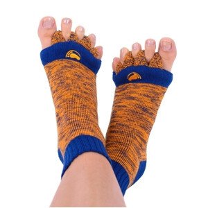 Adjustační ponožky Orange/Blue, L (vel. 43+)
