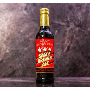 Nealkoholické pivo Sam's Brown Ale 0,33 l