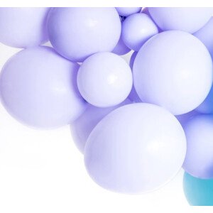 Latexový balónek - Pastelová Lila světlá 27cm - 50 ks