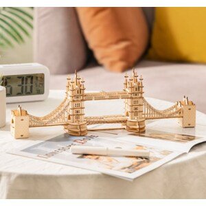 3D dřevěná stavebnice – Tower Bridge