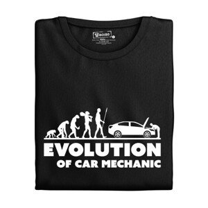 Pánské tričko s potiskem "Evolution of Car Mechanic"