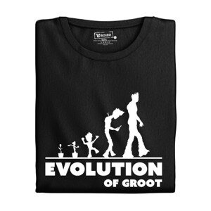 Pánské tričko s potiskem "Evolution of Groot"