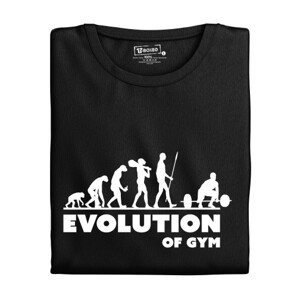 Pánské tričko s potiskem "Evolution of Gym"