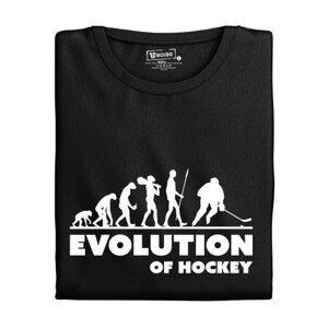 Pánské tričko s potiskem "Evolution of Hockey"