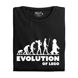 Pánské tričko s potiskem "Evolution of LEGO"