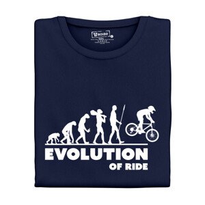Pánské tričko s potiskem "Evolution of Ride"