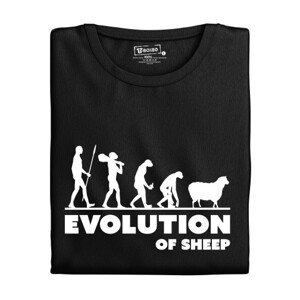 Pánské tričko s potiskem "Evolution of Sheep"