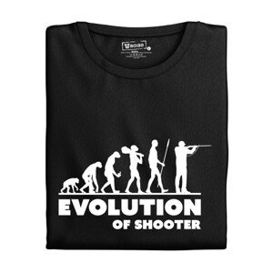 Pánské tričko s potiskem "Evolution of Shooter"