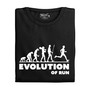 Dámské tričko s potiskem "Evolution of Run"