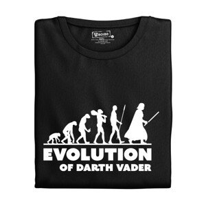 Dámské tričko s potiskem "Evolution of Darth Vader"