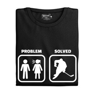 Pánské tričko s potiskem "Problem solved"