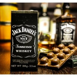 Goldkenn Mléčná čokoláda plněná Whisky Jack Daniels 100g