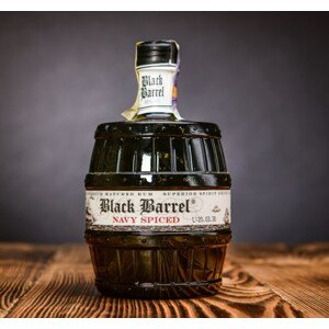 A.H.Riise Black Barrel Navy Spiced Rum Old Edition 40% 0,7 l (holá láhev)
